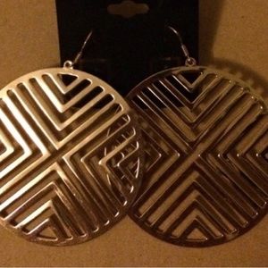 Woven Gold Drop Earrings!